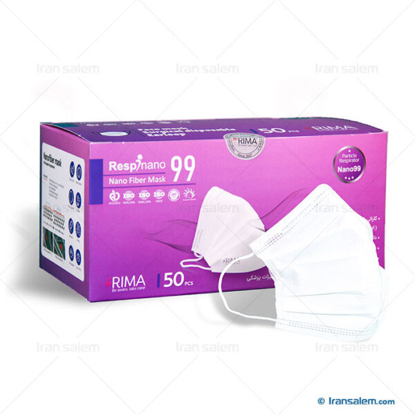 ماسک پزشکی چهار لایه 99 رسپی نانو ریما