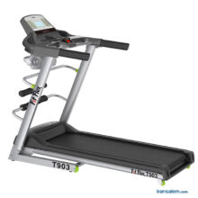 تردمیل دوثابت شيب برقي با ويبراتور FIT FLEX T903