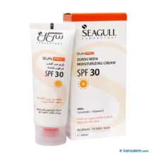 کرم ضد آفتاب SPF 30 مرطوب کننده سی گل