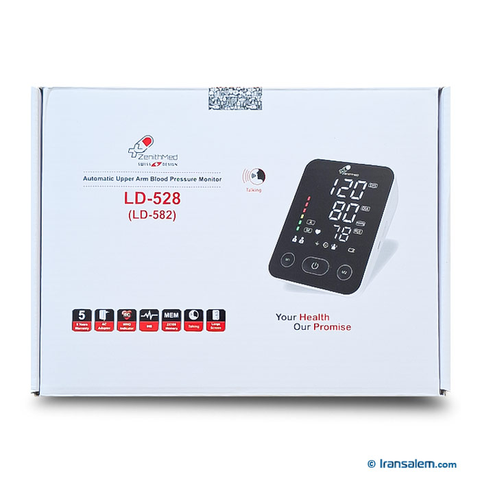فشارسنج دیجیتال سخنگو زنیت مد مدل LD-528